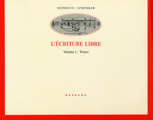 L'écriture libre vol.1