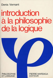 Introduction à la philosophie de la logique
