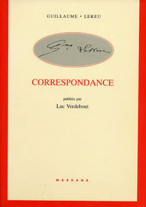 Correspondance (Guillaume Lekeu)