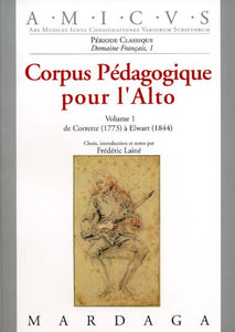 Corpus pédagogique pour l'Alto