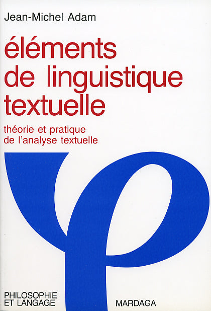 Éléments de linguistique textuelle