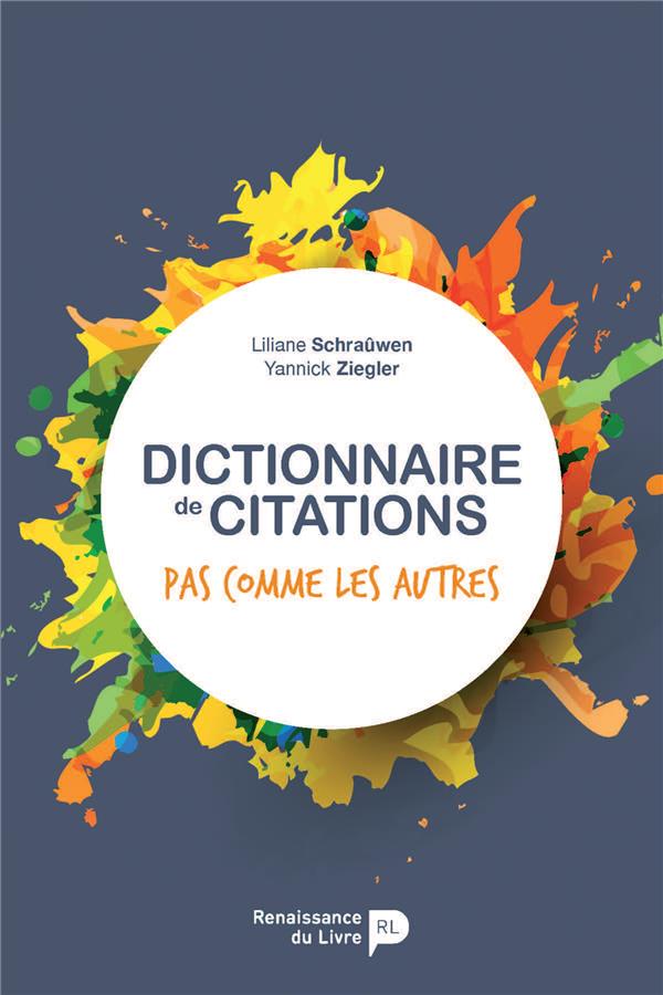 Dictionnaire de citations pas comme les autres (Schrauwen)
