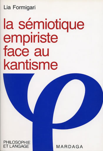 La sémiotique empiriste face au kantisme
